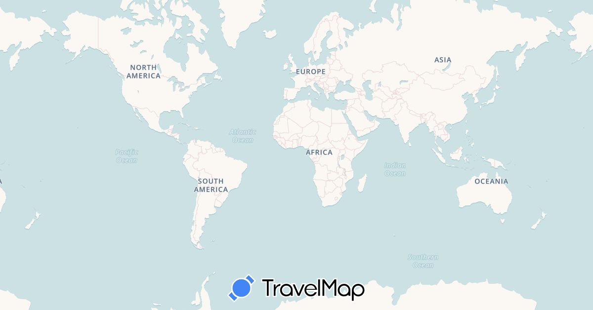 TravelMap itinerary: driving, bus, plane, train, boat in Austria, Australia, China, Germany, Denmark, France, Italy, Poland, Sweden, Singapore, Slovakia (Asia, Europe, Oceania)